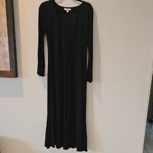 Banana Republic Classic Black Long Sleeve Dress
